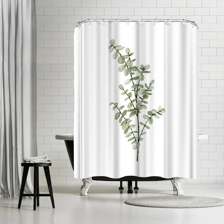 The Twillery Co. Eucalyptus Single Shower Curtain Wayfair Canada